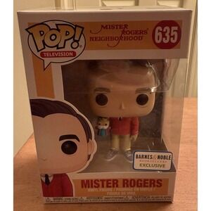 FUNKO POP BARNES & NOBLE Exclusive ‎ MR ROGERS #635 Protective Case